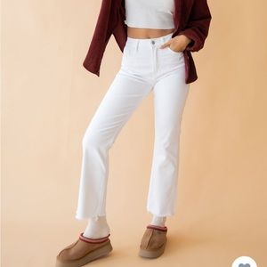 White Jeans - Grey Bandit